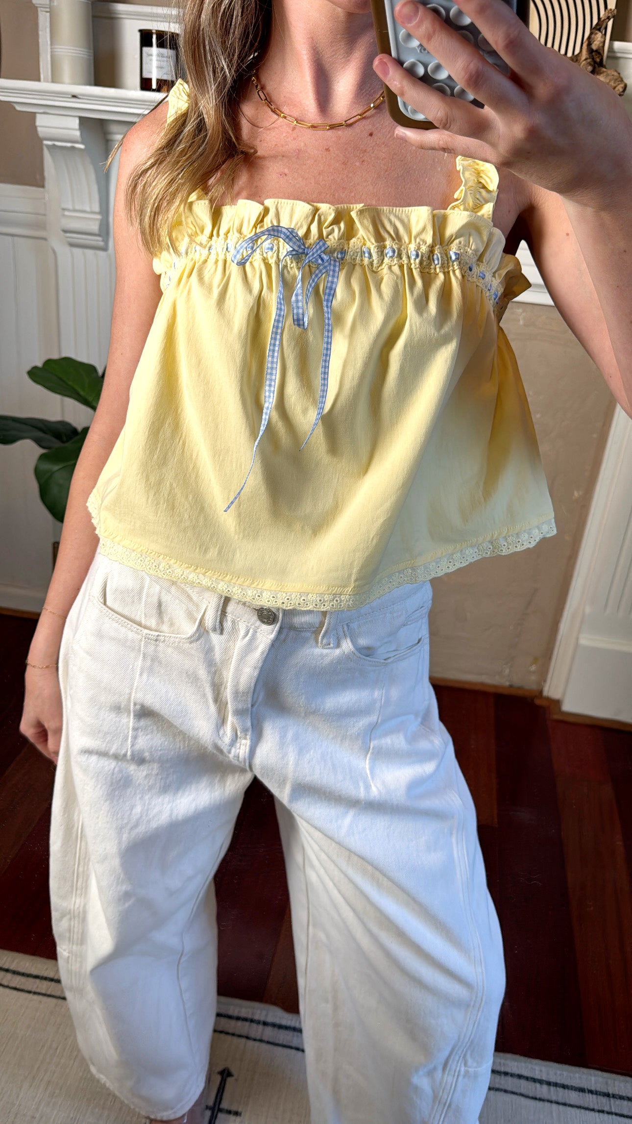 Nelson Poplin Top