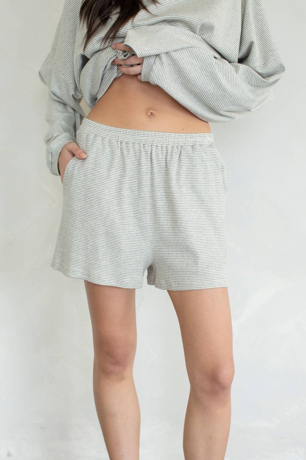 Kennedy Shorts - Heather Grey