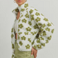 Daisy Flower Fleece Jacket