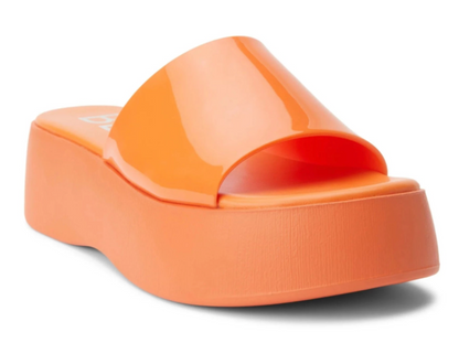 Solar Platform Sandal - Orange