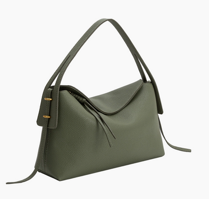 Emory Sage Recycled Vegan Leather Top Handle Bag