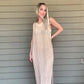 Paradise Cove Crochet Midi Dress - Blush  Sleeveless crochet midi dress Perfect bathing suit cover up 100% Acrylic Color: Blush This Paradise Cove Crochet Midi Dress is perfect for summer days. Crafted with high-quality crochet, it features an elegant design that's timeless and stylish. With its lightweight fabric, you'll stay cool and comfortable all day. Look beautiful in this must-have dress.