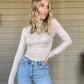 Perfect Layering Turtleneck Long Sleeve Top