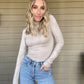 Perfect Layering Turtleneck Long Sleeve Top