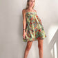 Paisley Tiered Tunic Dress