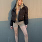 Hooded Puffer Jacket  Puffer Jacket with Hood, Pockets